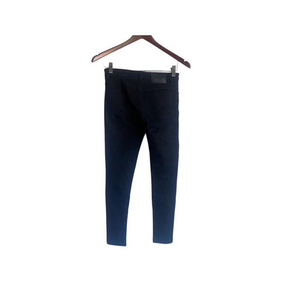 Unif distressed black denim jeans size 24 - Picture 2 of 4